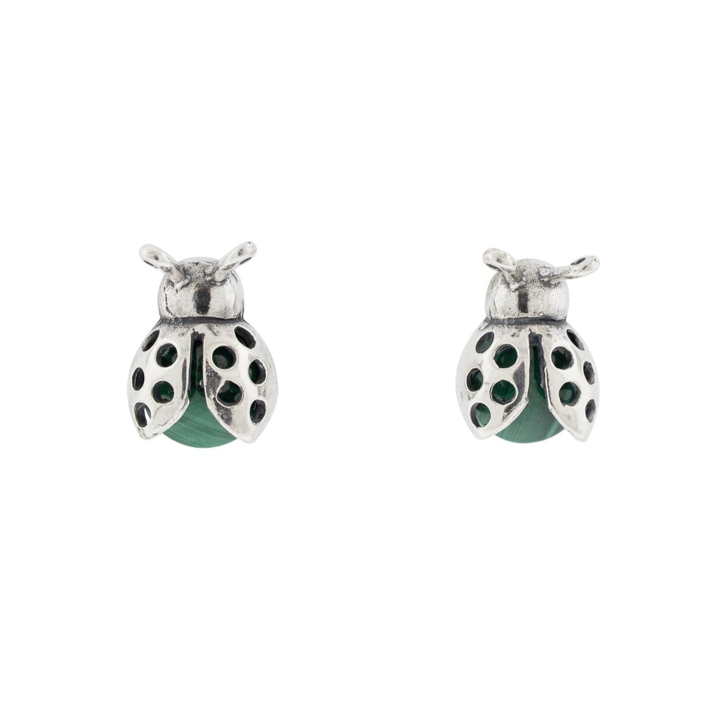 Aretes de Catarina con piedra - Citlali Joyas