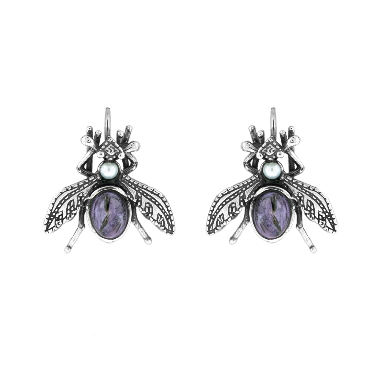 Aretes Escarabajo - Citlali Joyas
