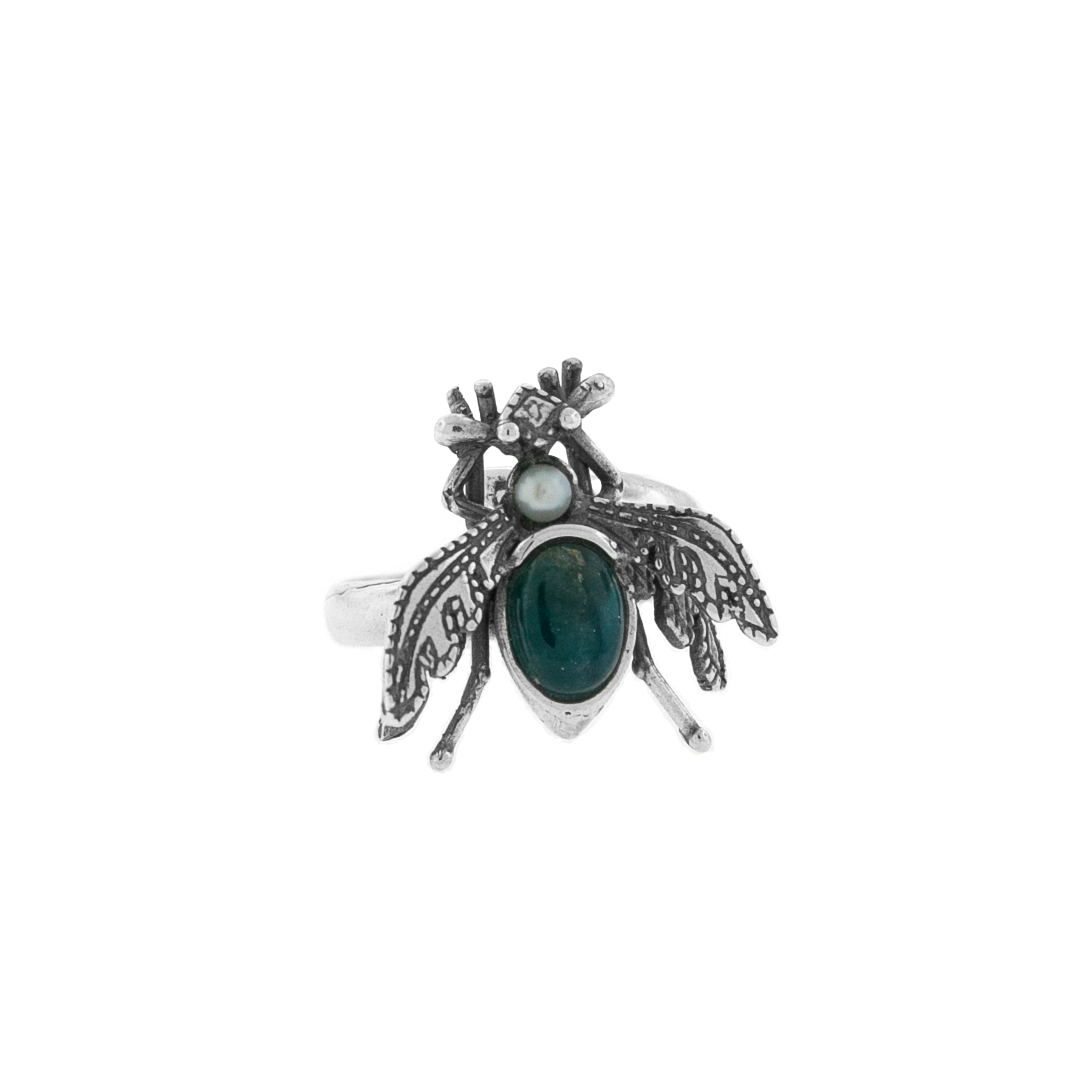 Anillo Escarabajo chico - Citlali Joyas