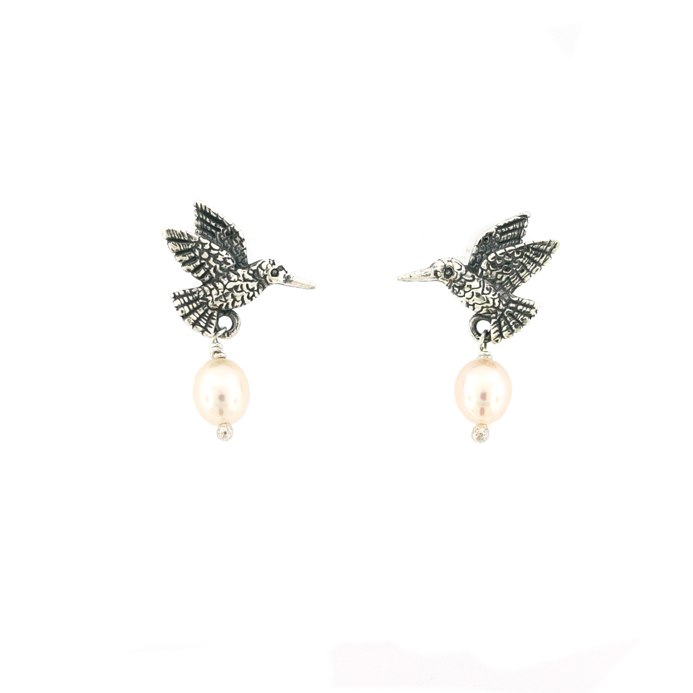 Aretes Colibrí chicos - Citlali Joyas