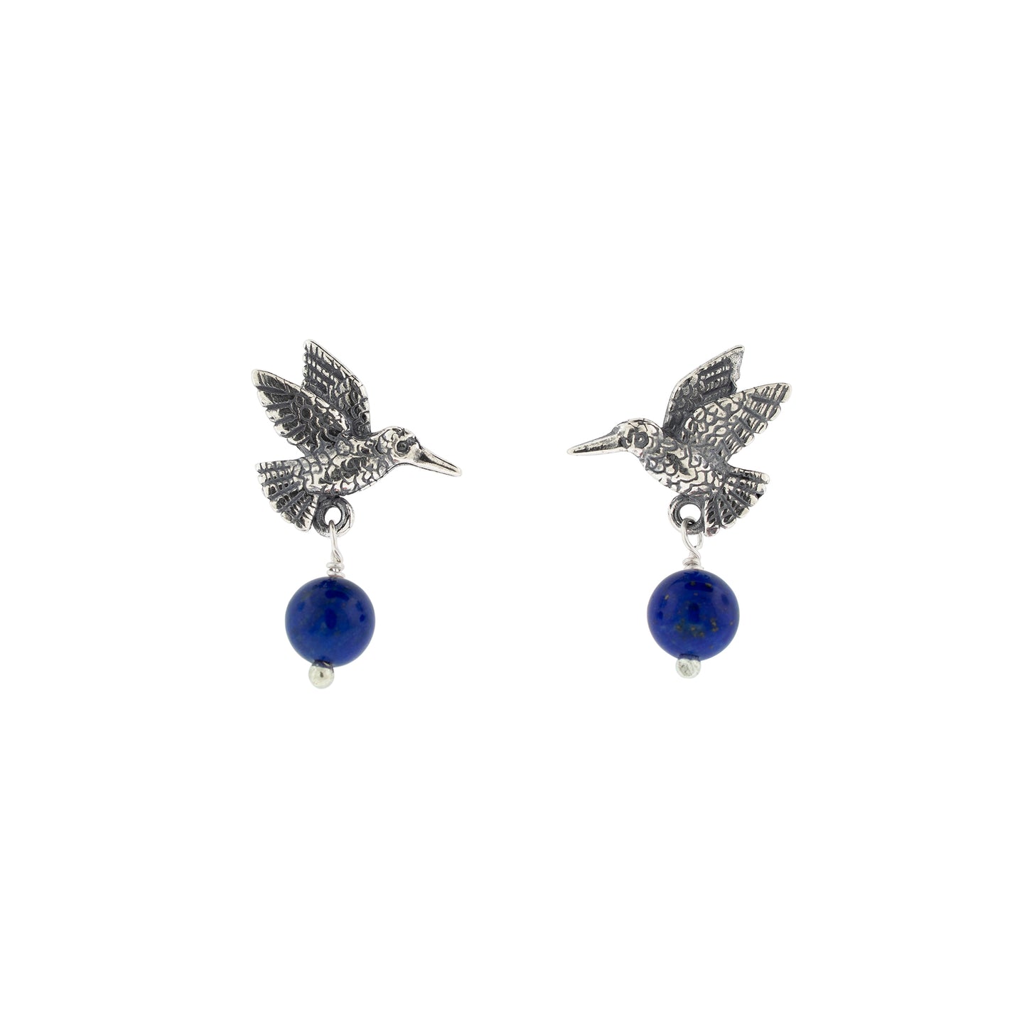 Aretes Colibrí chicos - Citlali Joyas