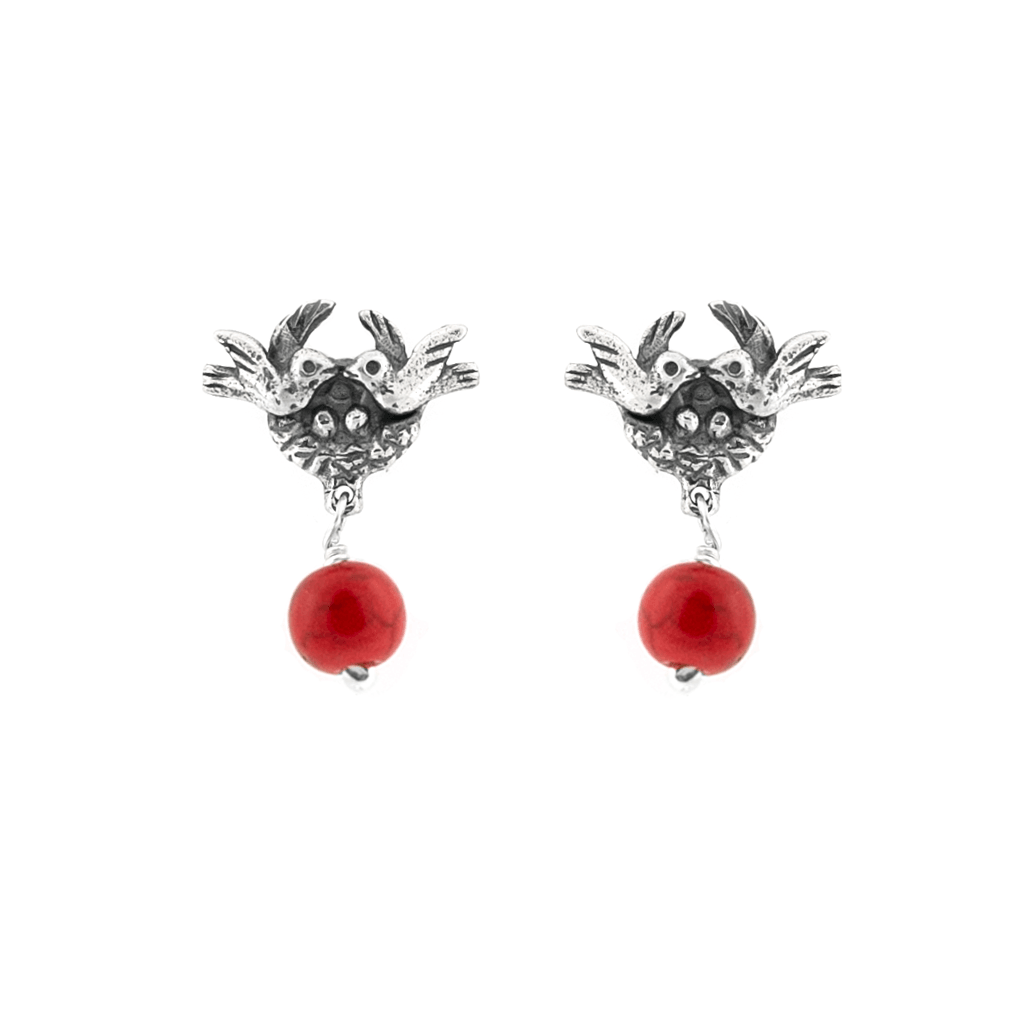 Aretes Nido de Pajaritos - Citlali Joyas