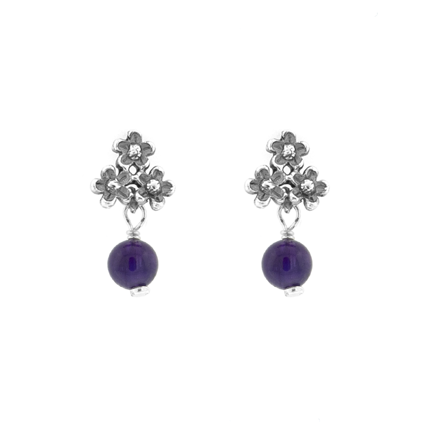 Aretes Trío de Flores