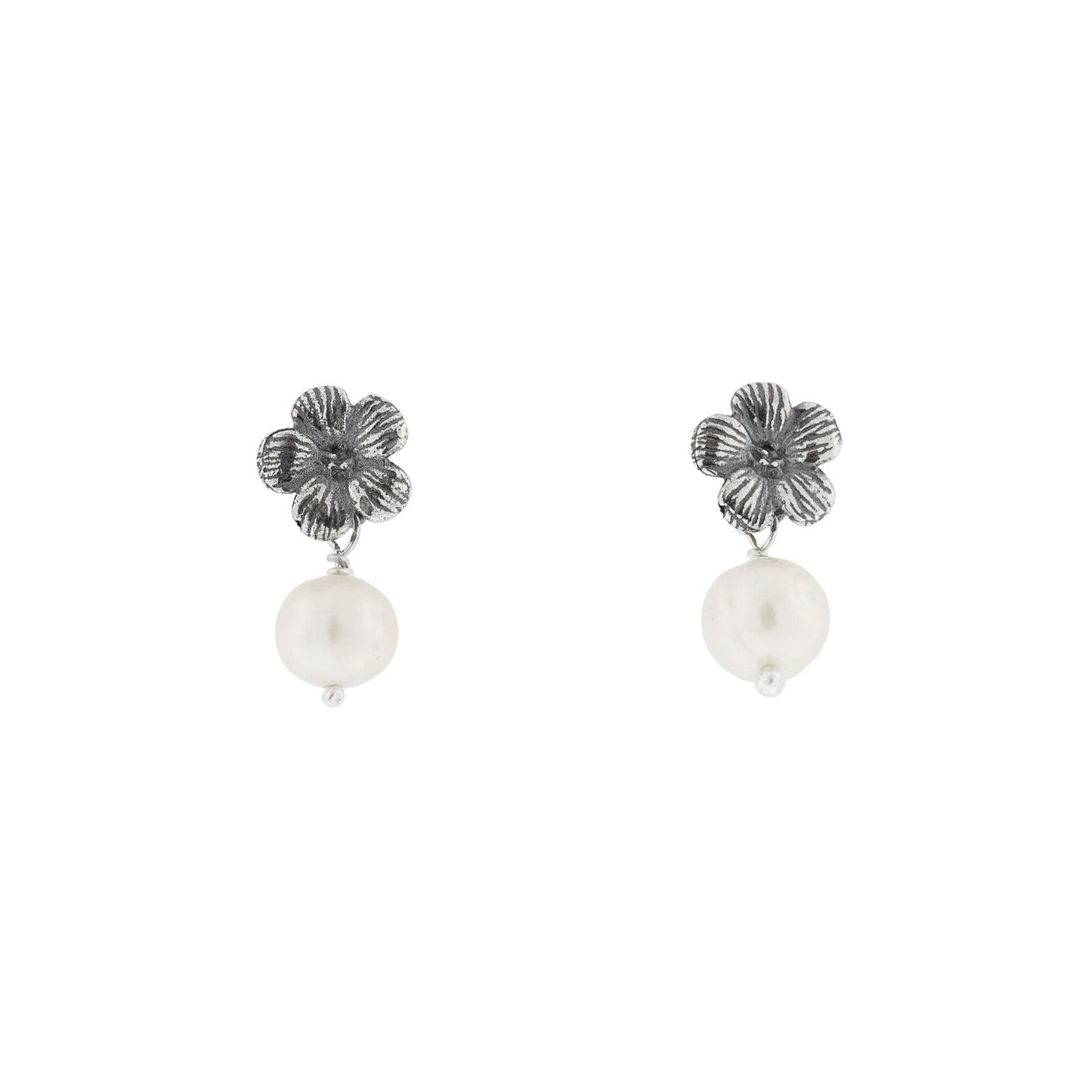 Aretes Flor Armonía sencillos