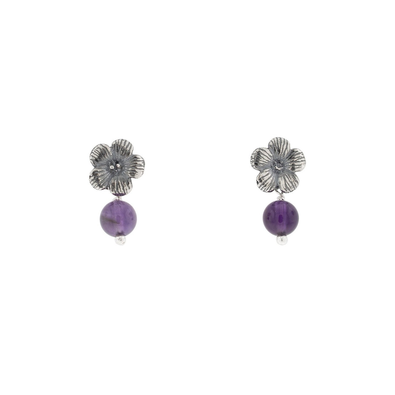 Aretes Flor Armonía sencillos