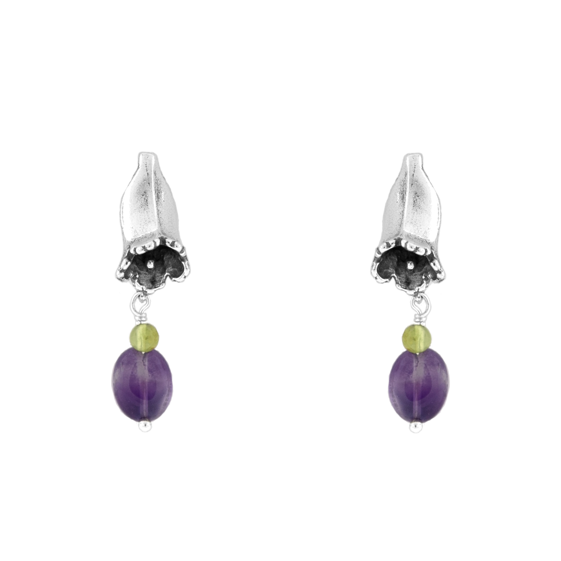 Aretes Jacaranda - Citlali Joyas