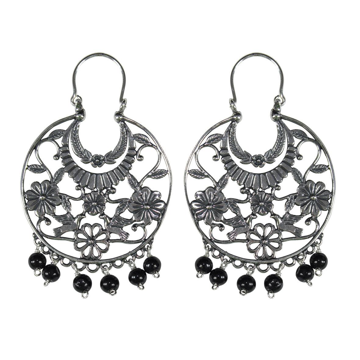 Arracadas Margaritas grandes - Citlali Joyas