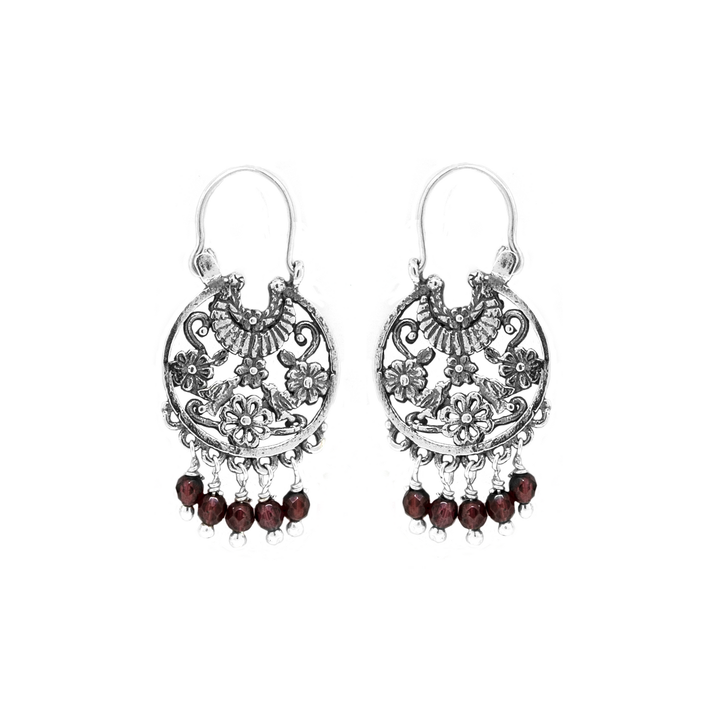 Arracadas Margaritas chicas - Citlali Joyas