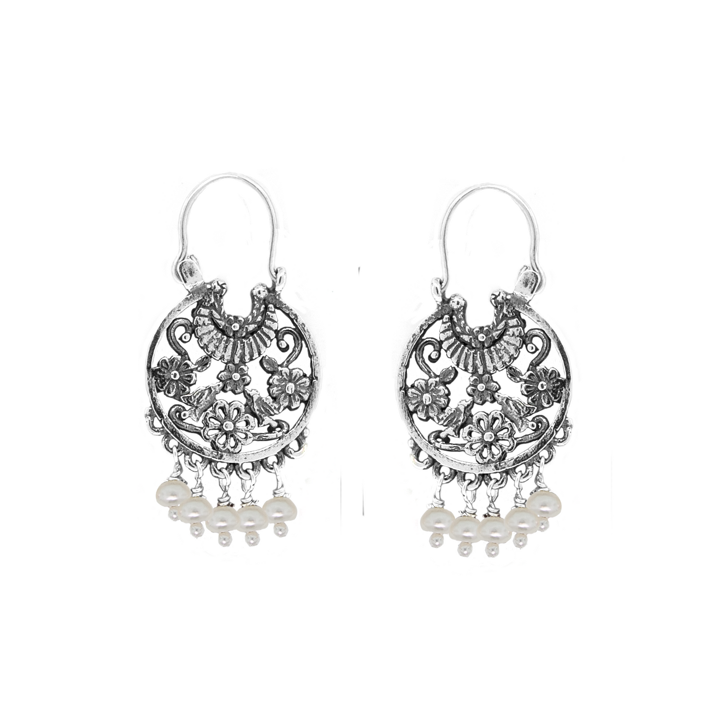 Arracadas Margaritas chicas - Citlali Joyas