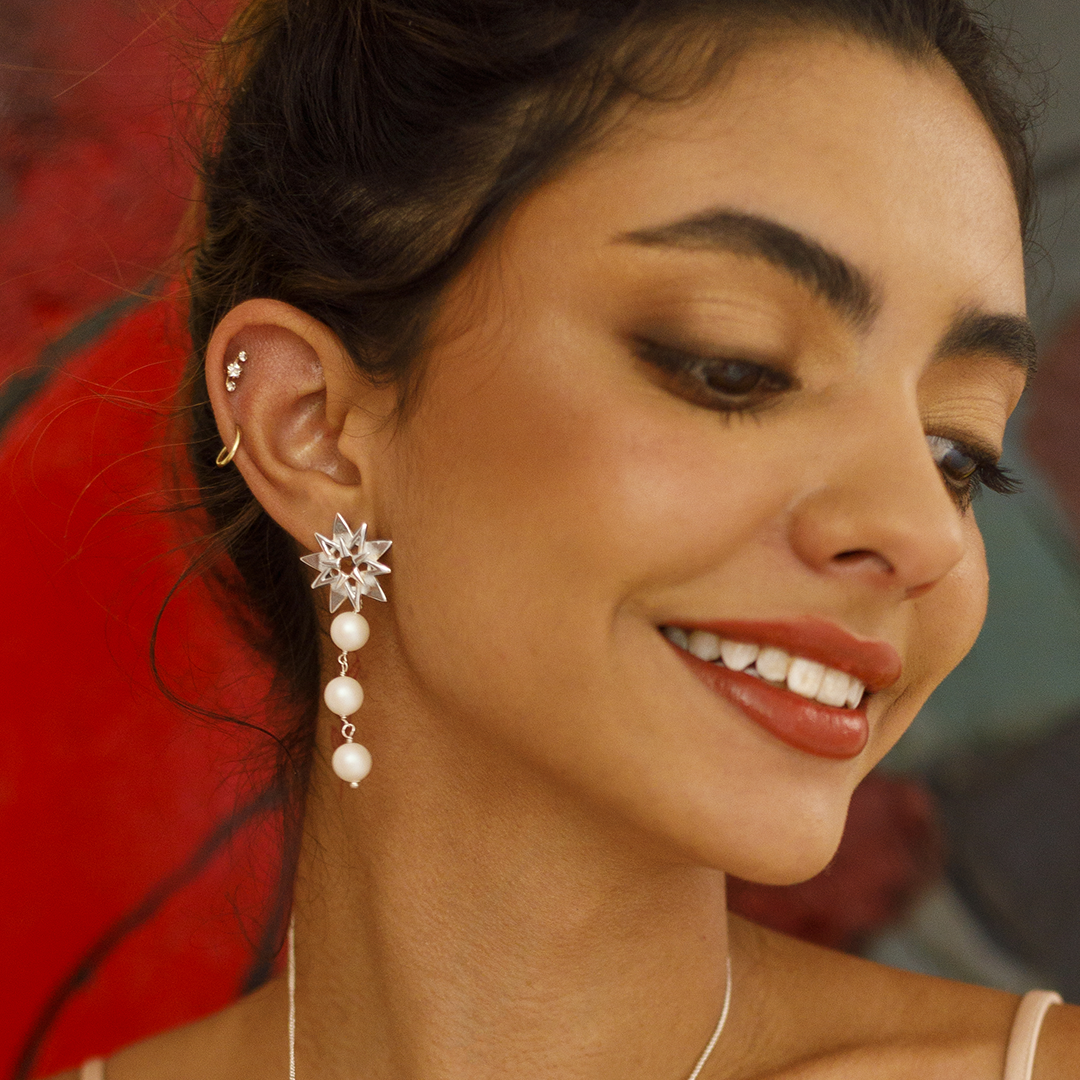 Aretes Estrella Fugaz