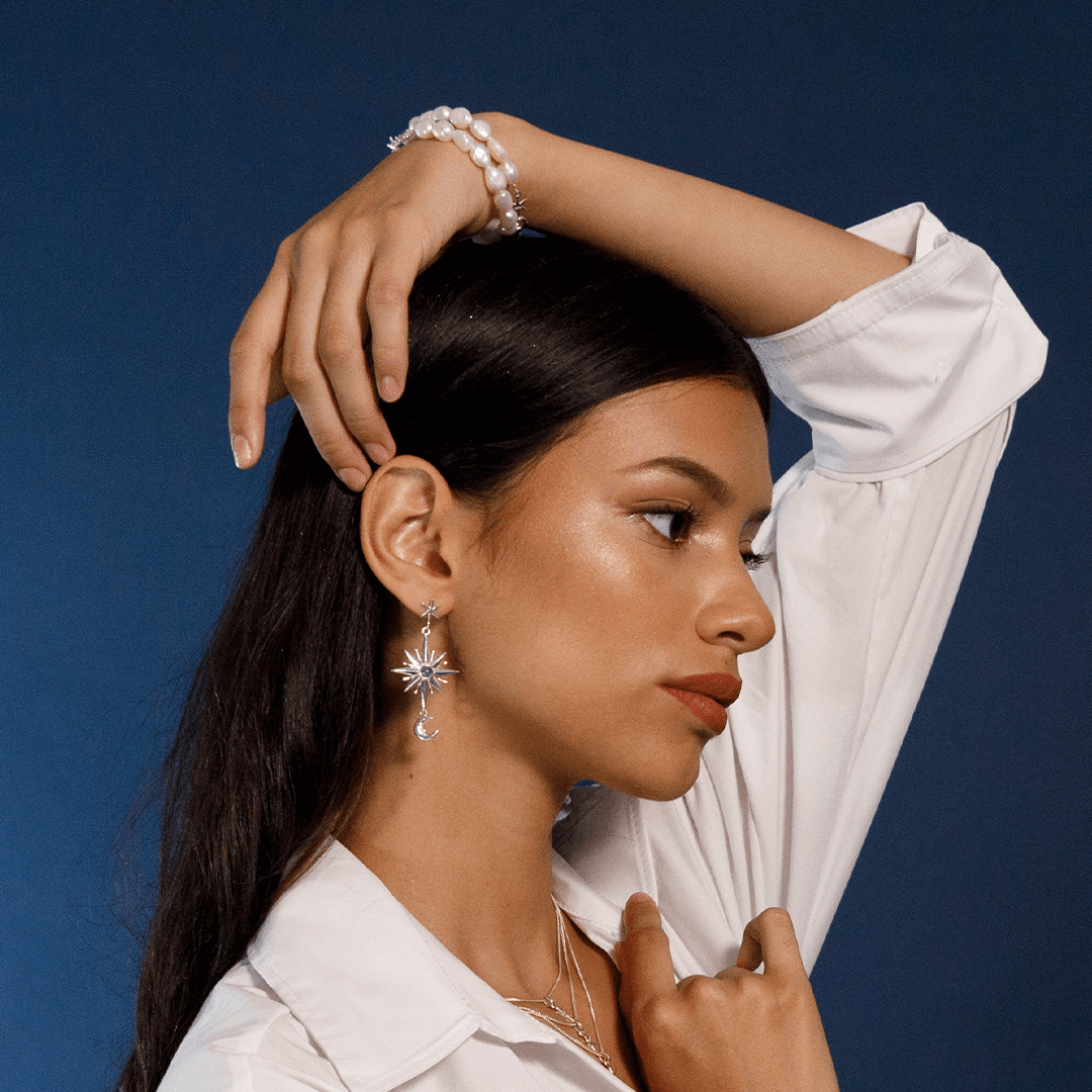 Aretes Estrella Resplandeciente