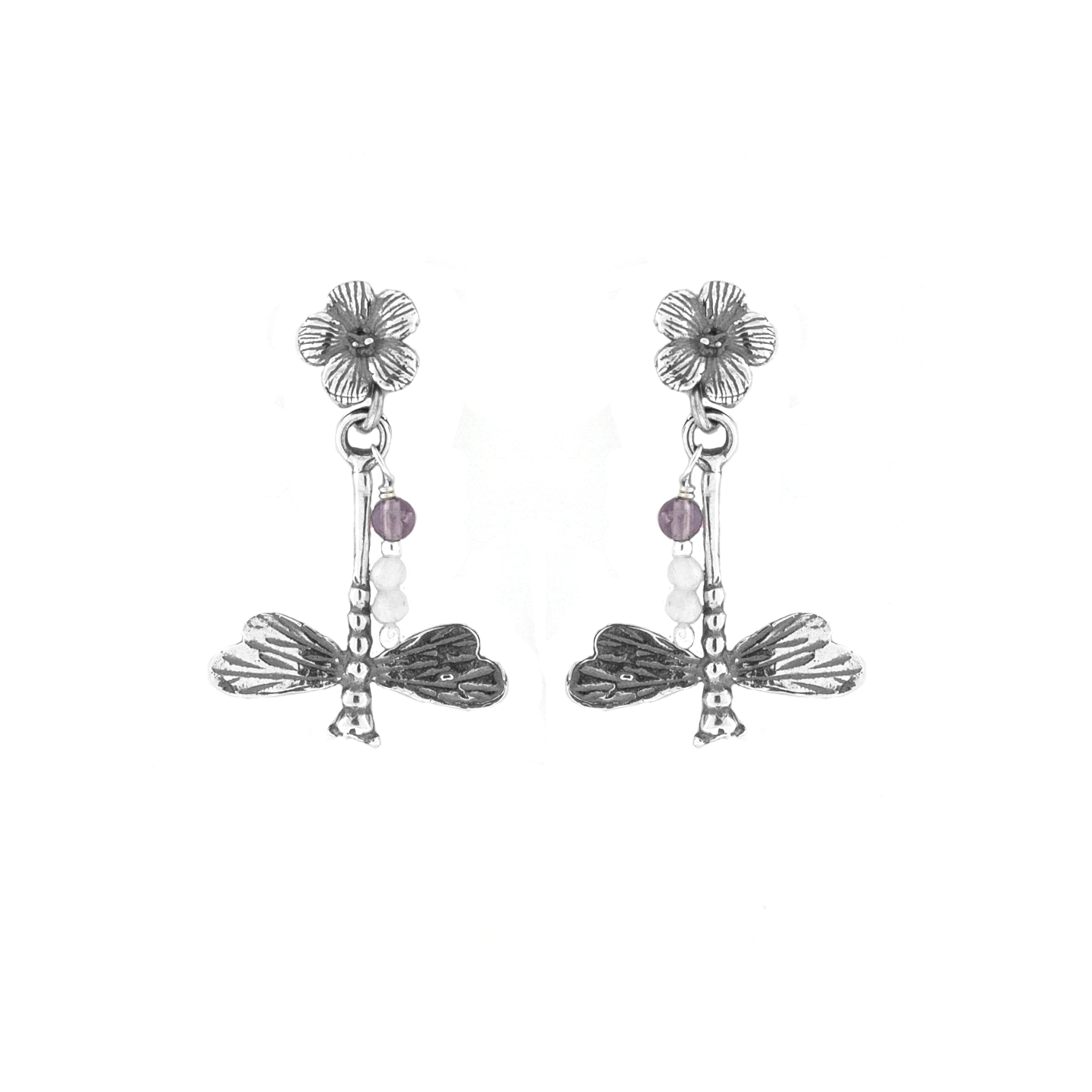 Aretes Libélula en Vuelo - Citlali Joyas