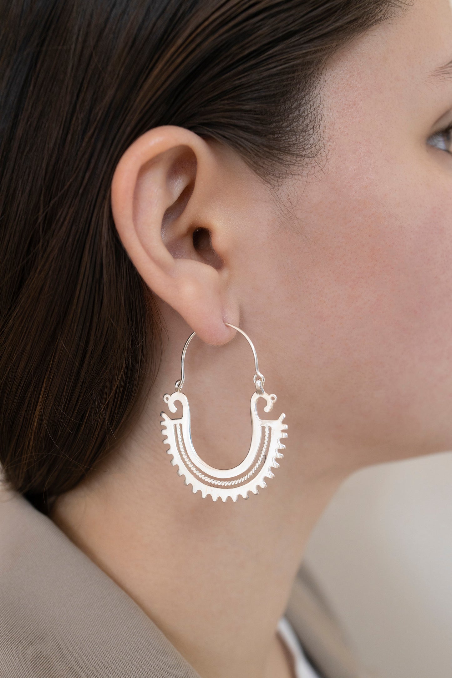Arracadas Xóchitl Grandes - Citlali Joyas