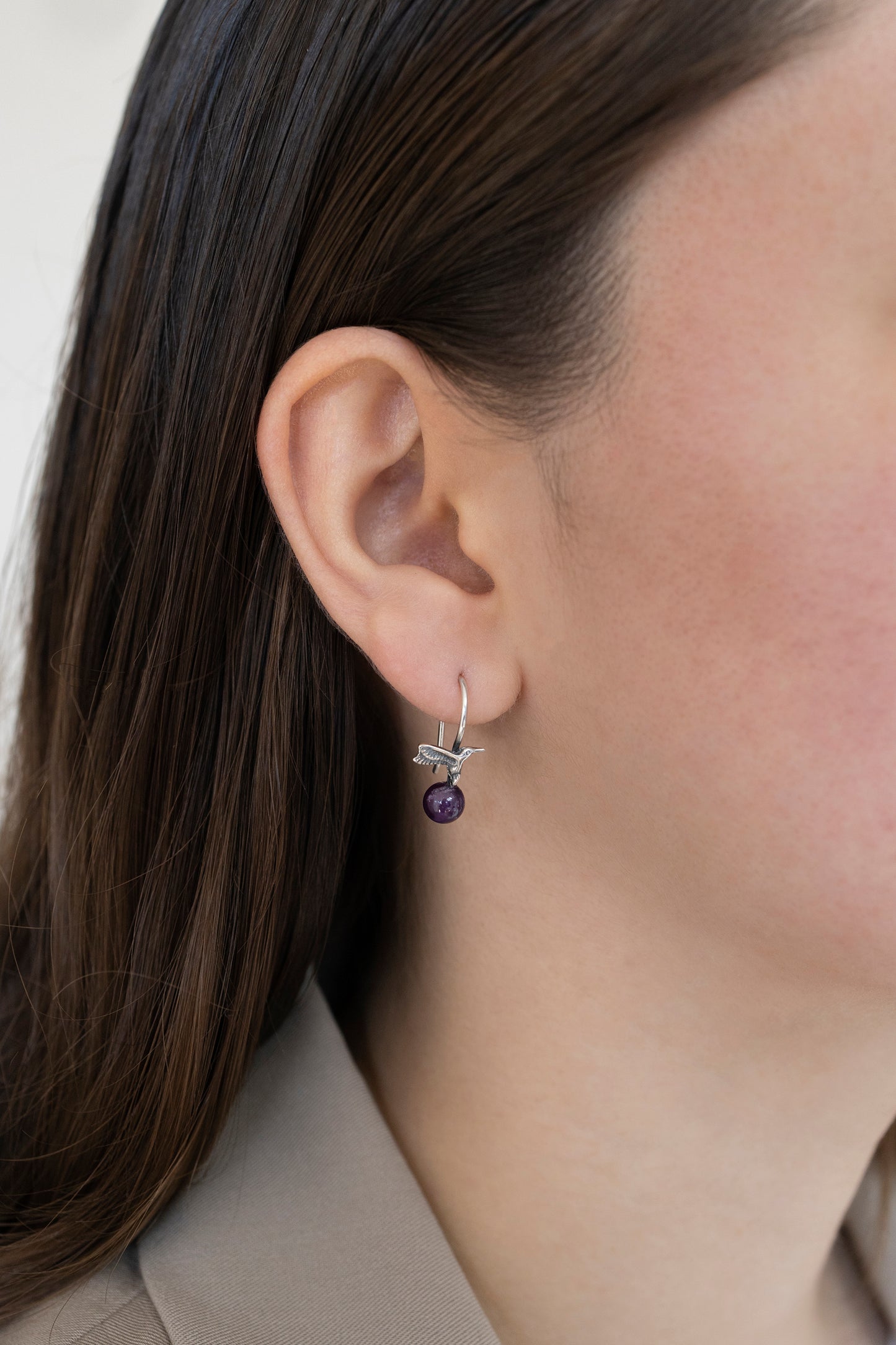 Aretes Colibrí