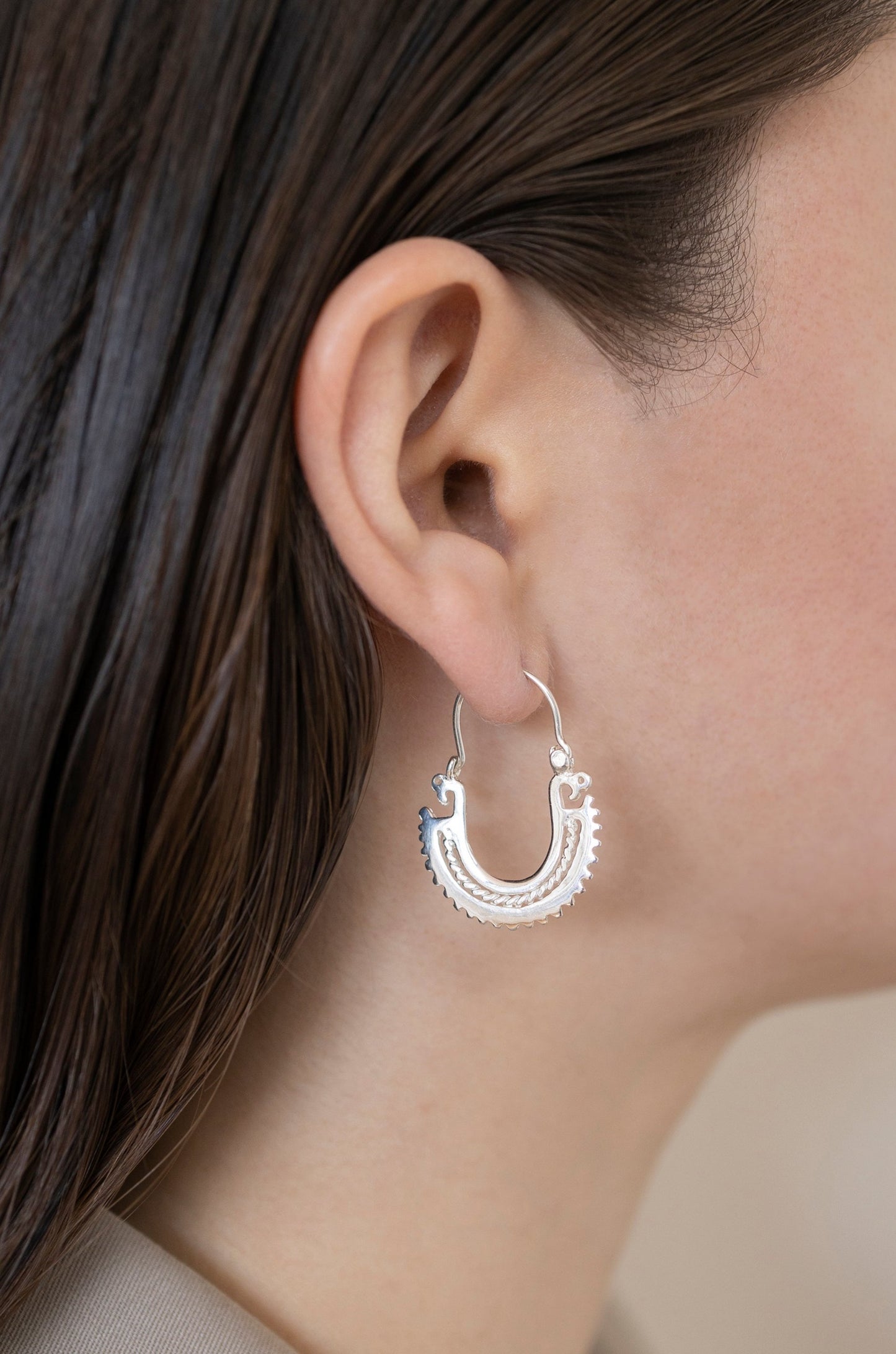 Arracadas Xochitl chicas - Citlali Joyas