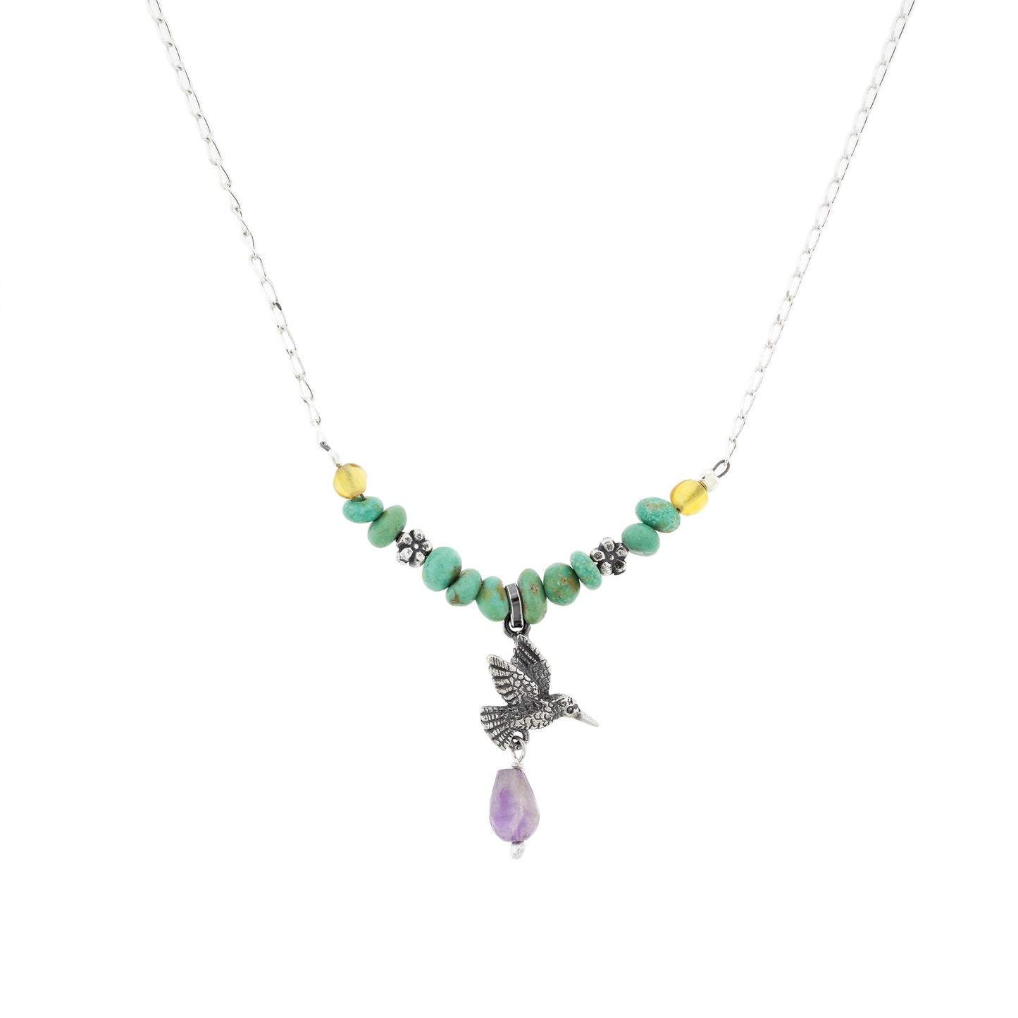 Cadenita Colibrí - Citlali Joyas