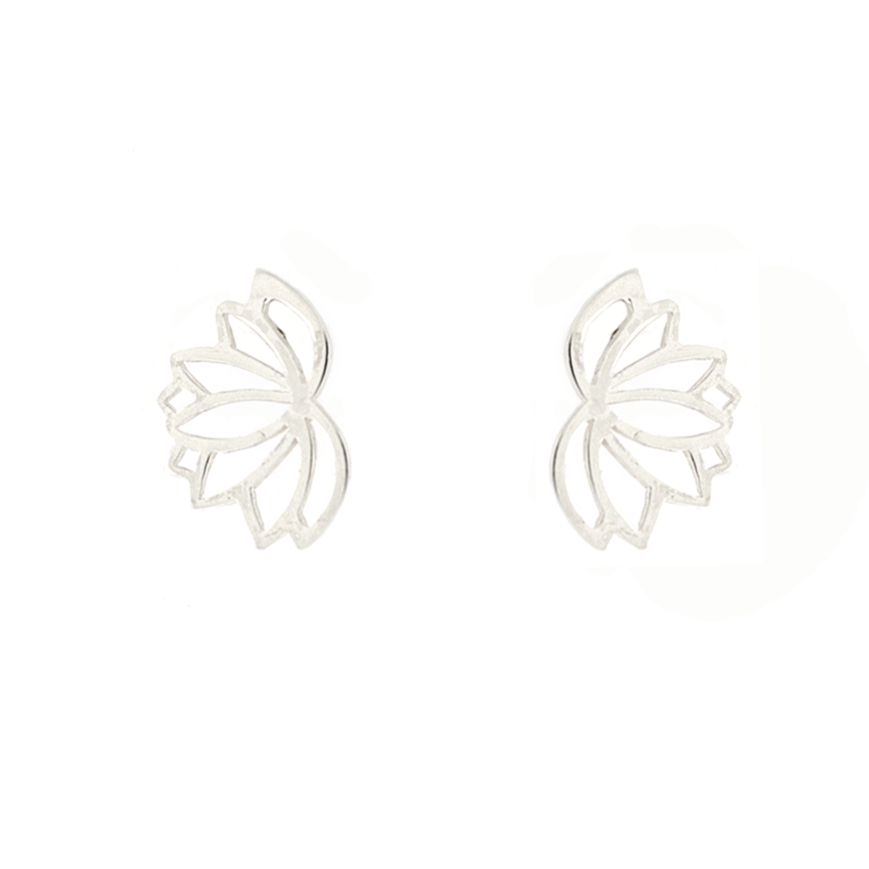 Aretes Loto chicos calados