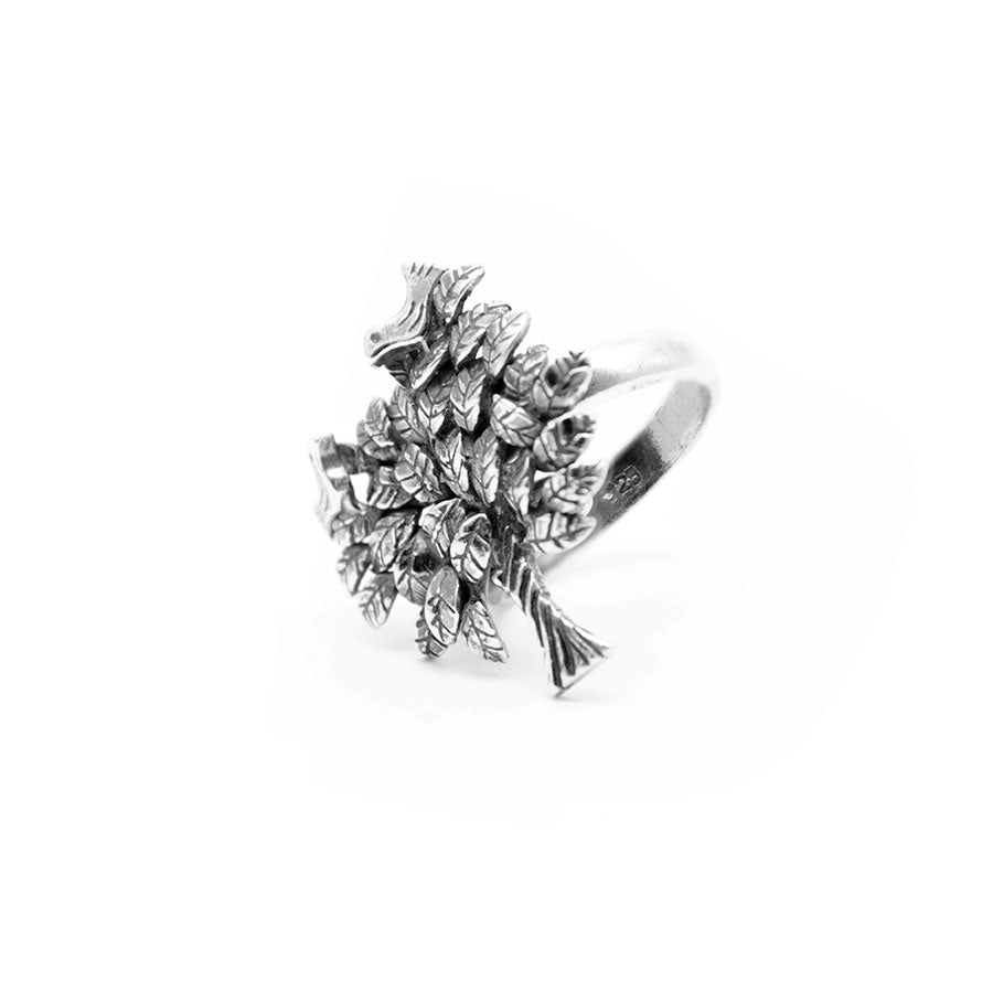 Anillo ajustable de plata