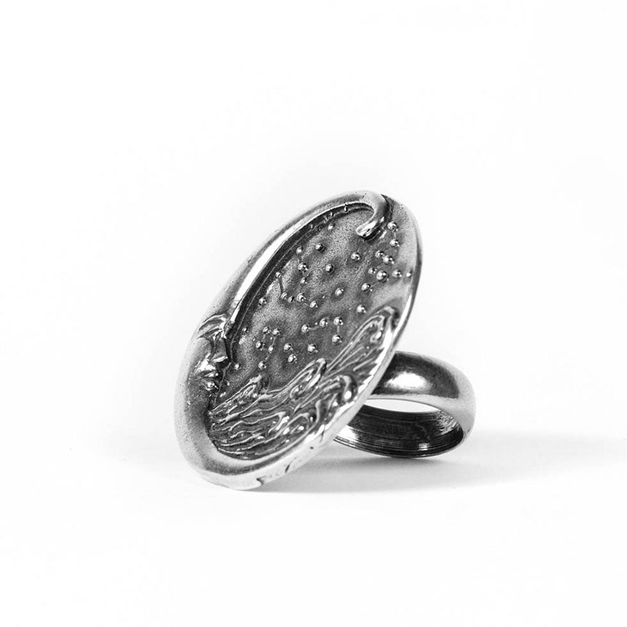 Anillo Luna y Marea - Citlali Joyas