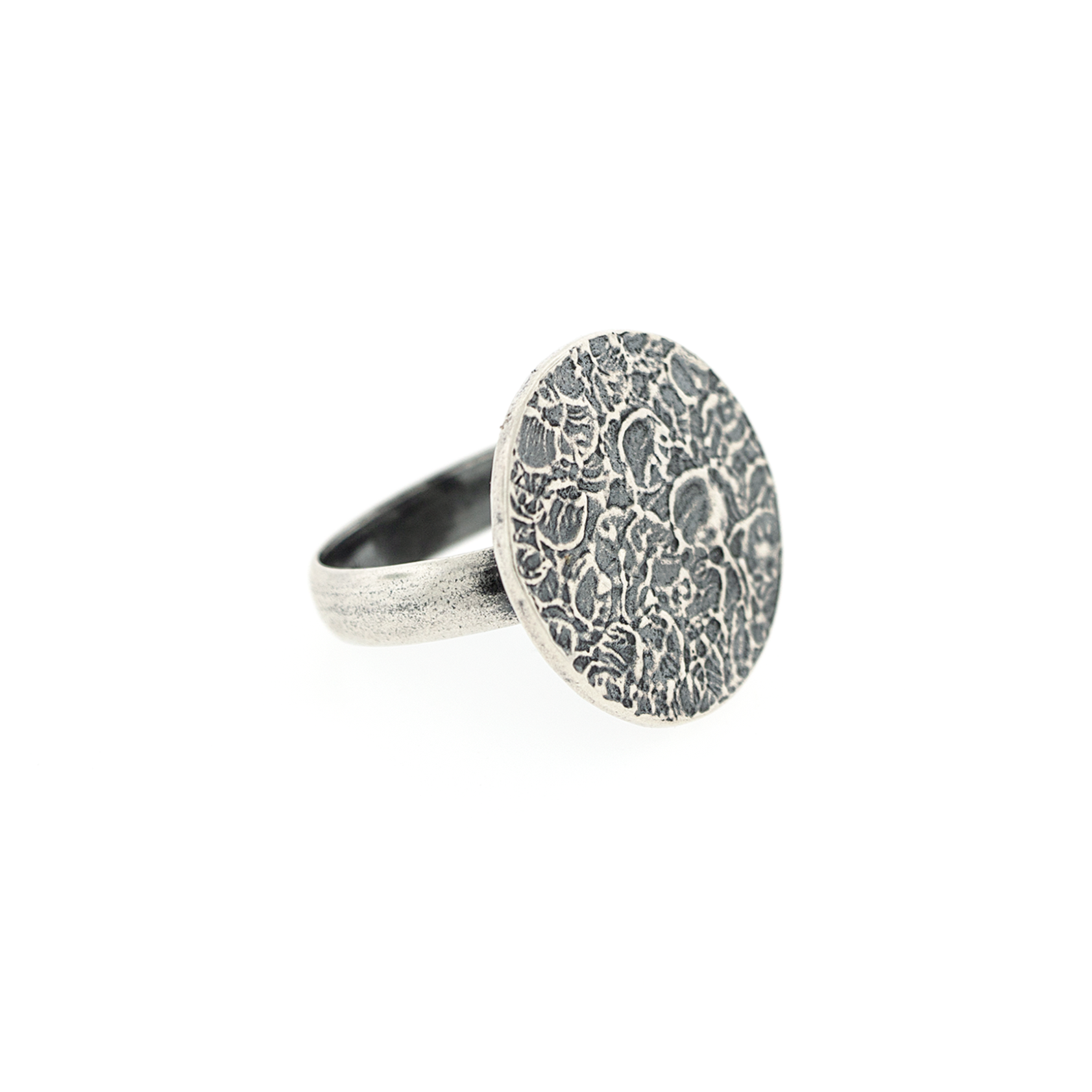 Anillo Luna Llena - Citlali Joyas