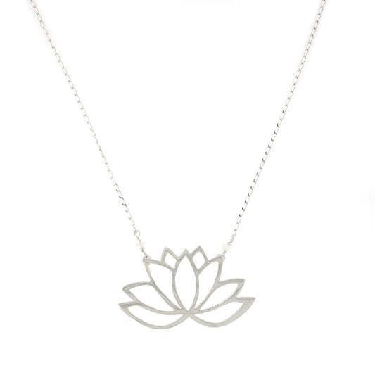 Gargantilla Flor de Loto Calado