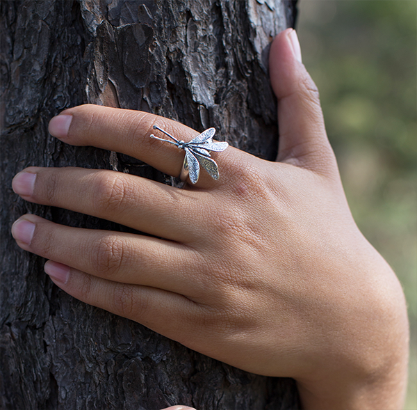 Anillo Hada del Bosque - Citlali Joyas