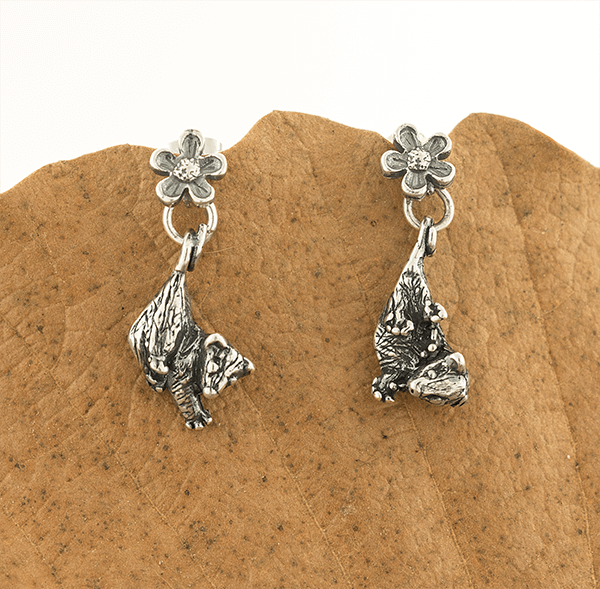 Aretes Cría de Tlacuache - Citlali Joyas