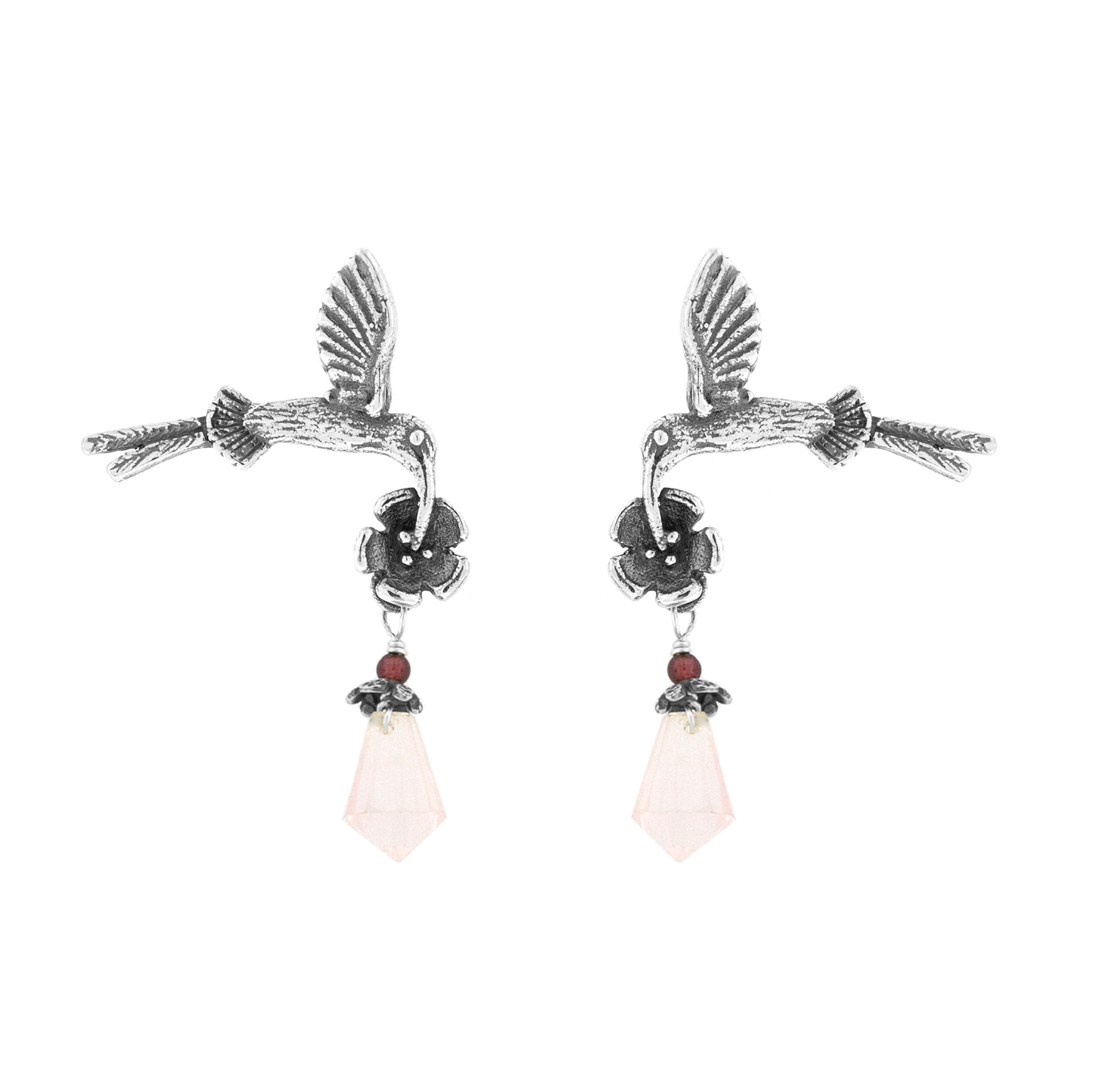 Aretes Colibrí Cola larga