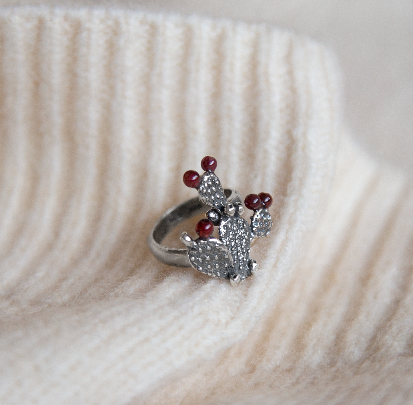 Anillo Nopales - Citlali Joyas