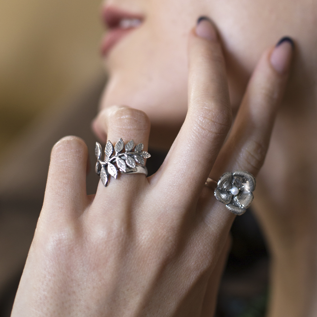 Anillo Helecho - Citlali Joyas