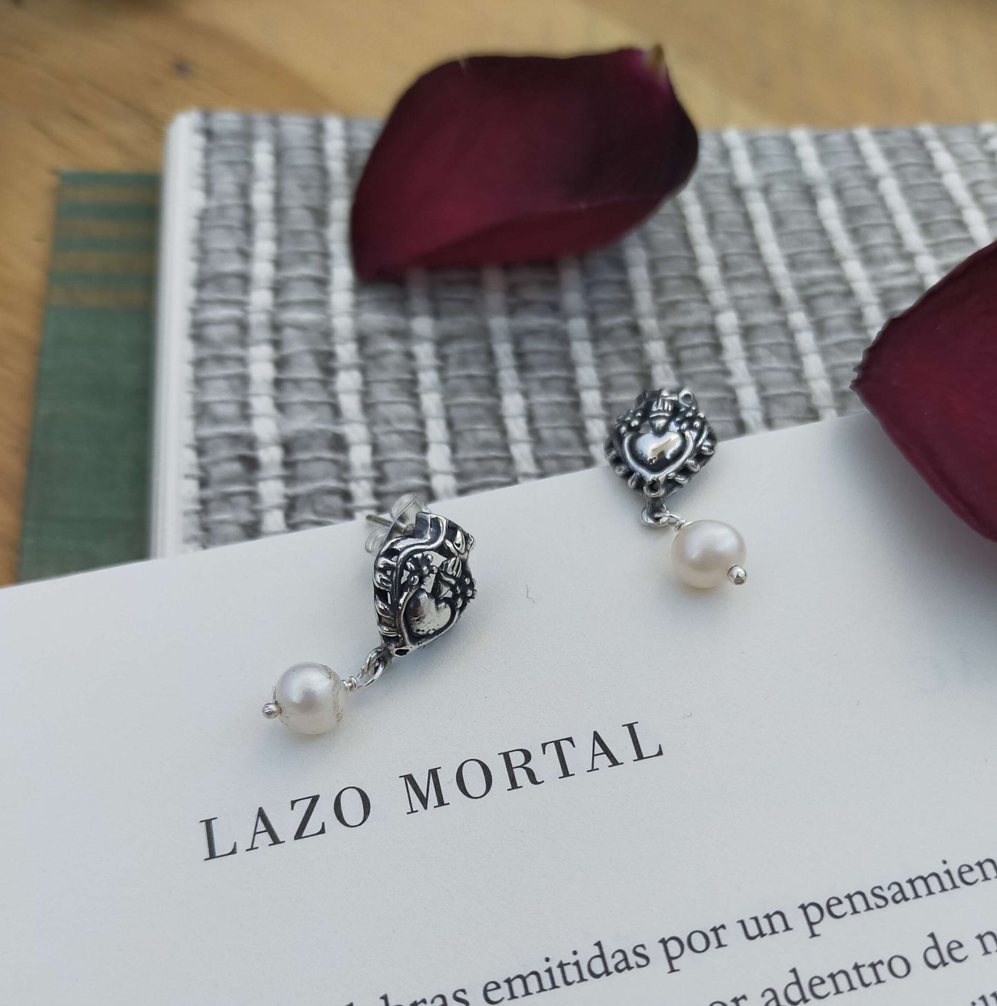 Aretes Corazón Eterno - Citlali Joyas