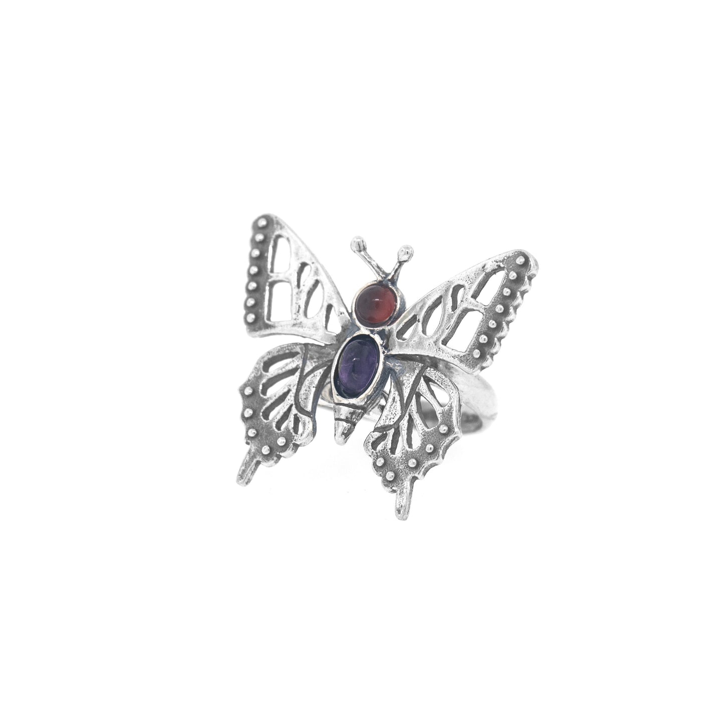 Anillo Mariposa Monarca - Citlali Joyas