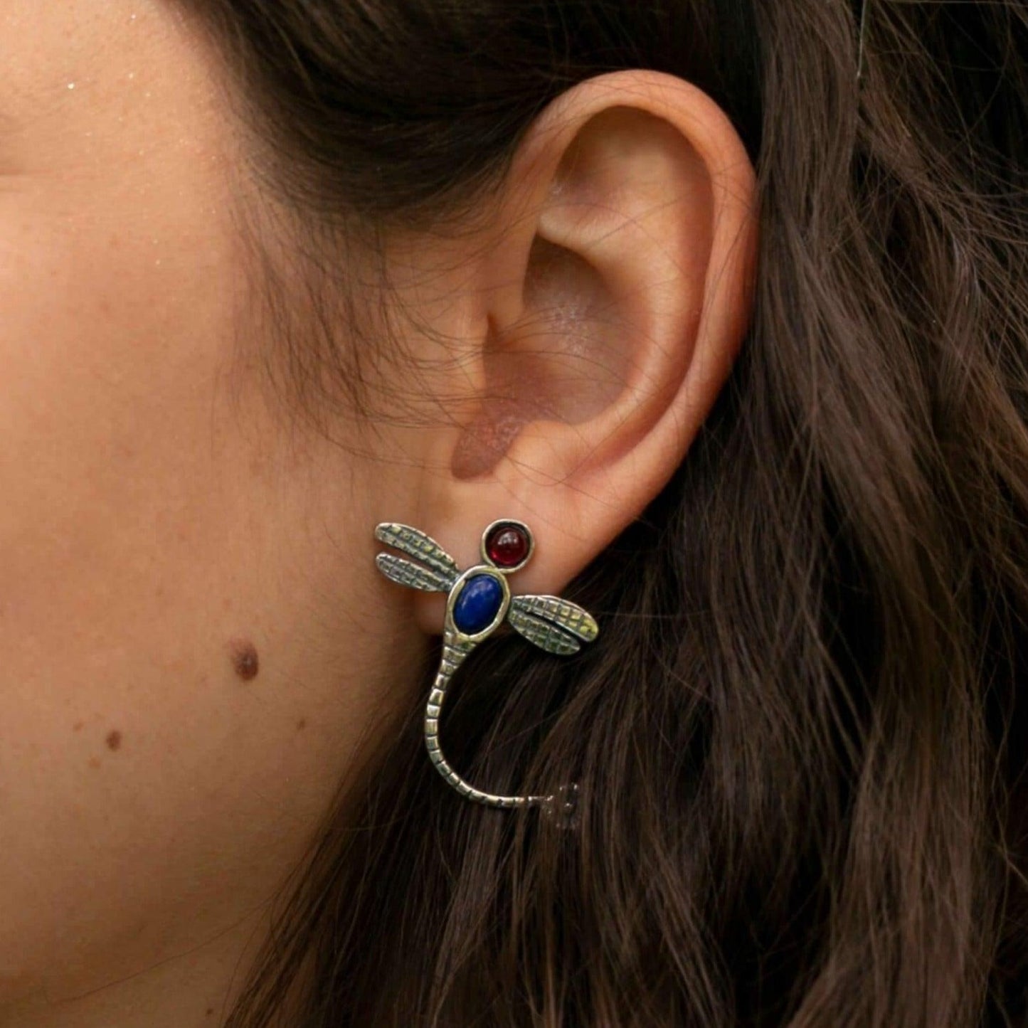 Aretes Libélula - Citlali Joyas