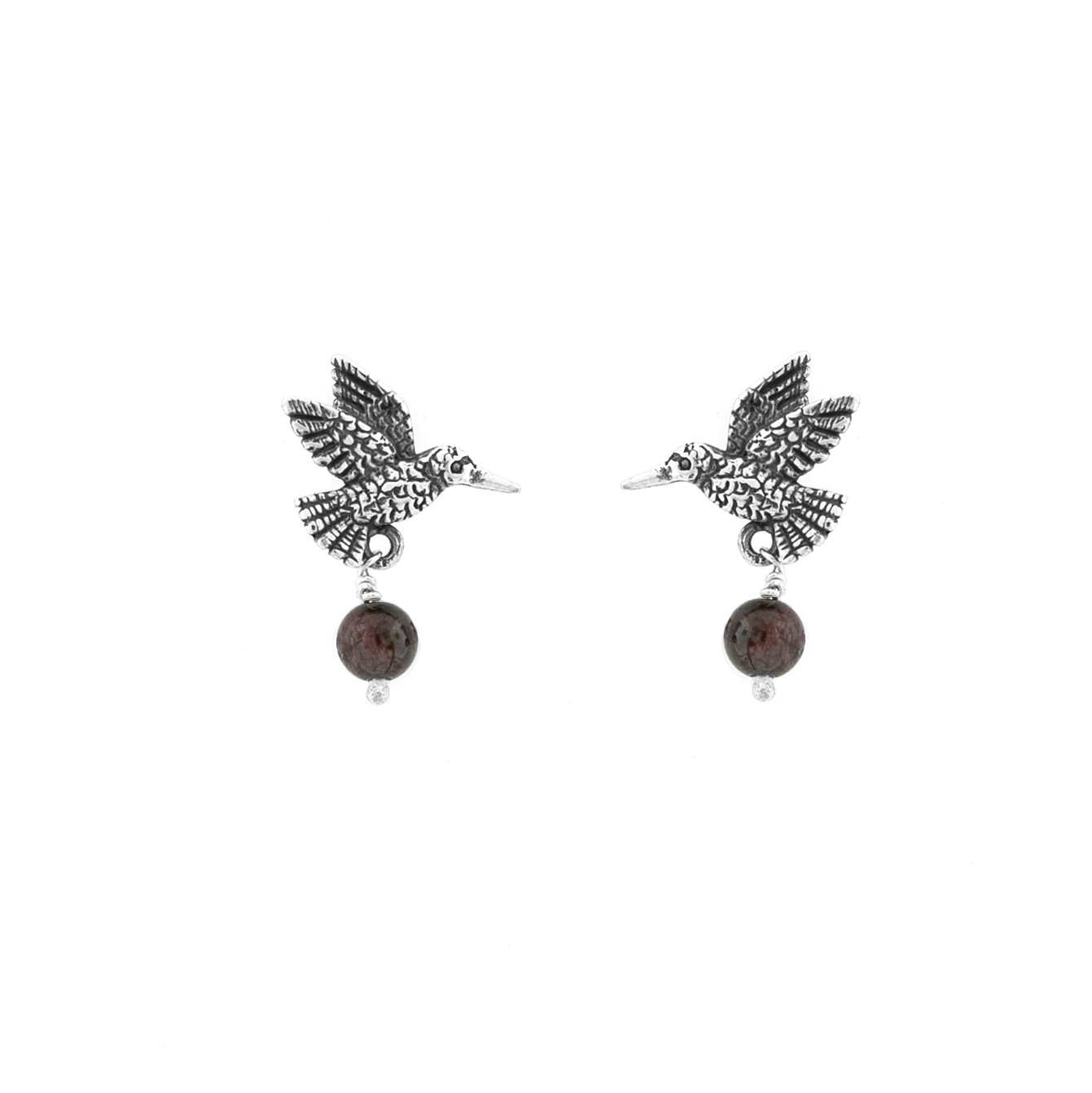 Aretes Colibrí chicos - Citlali Joyas