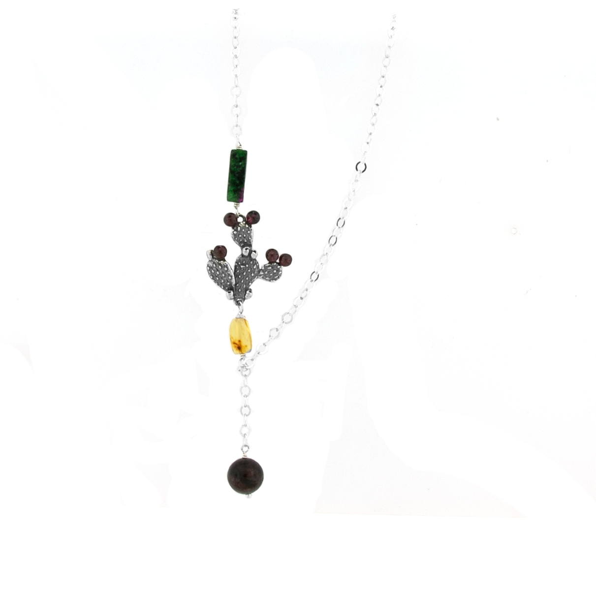 Cadenita de Nopales - Citlali Joyas