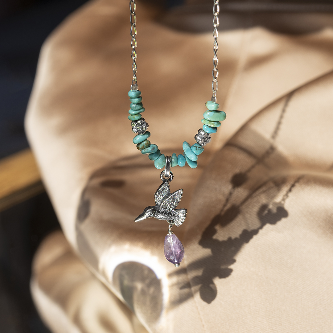 Cadenita Colibrí - Citlali Joyas
