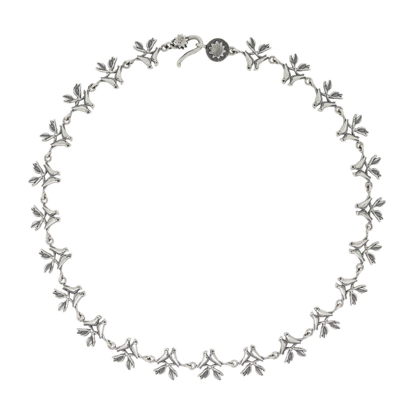 Collar pajaritos enamorados