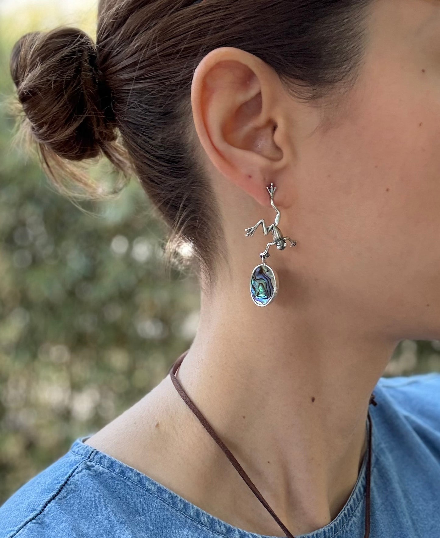 Aretes ranitas alegres