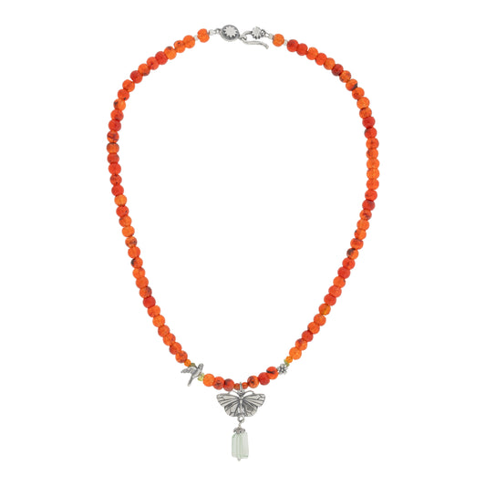 Collar Mariposa Monarca