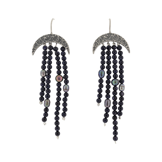 Aretes Luna oscura