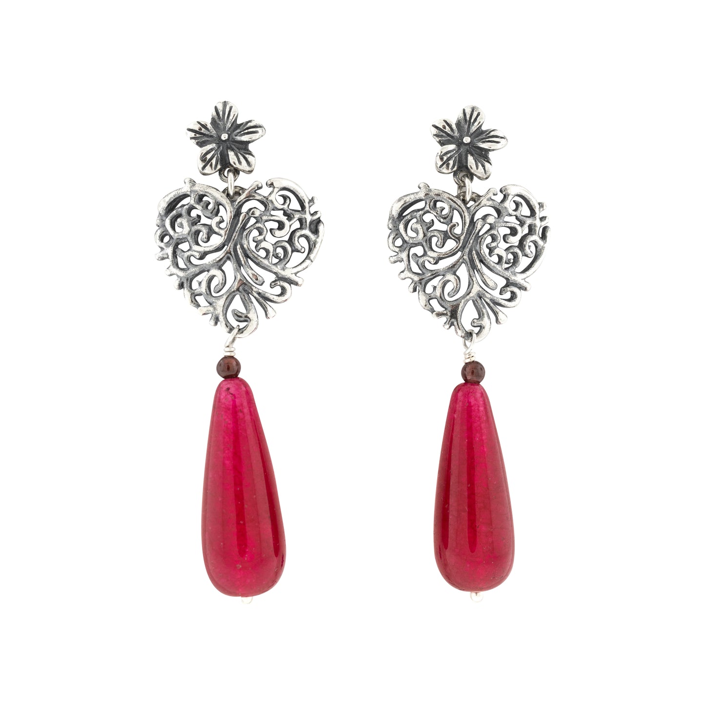 Aretes Corazón Guía