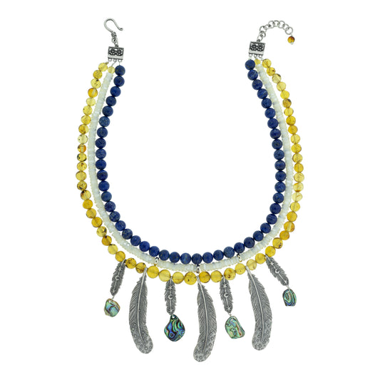 Collar alas de libertad