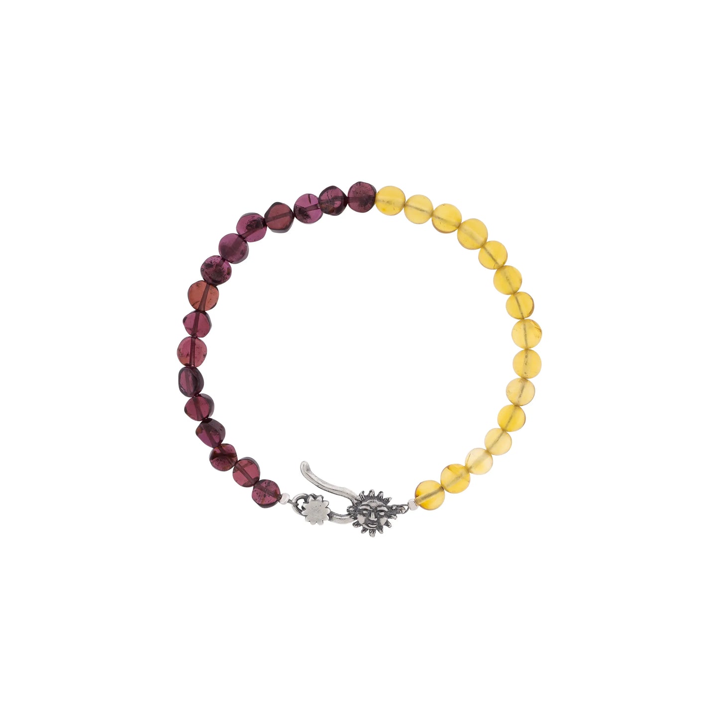 Pulsera Fuerza del Sol con ámbar