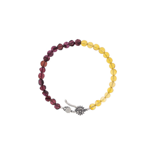 Pulsera Fuerza del Sol con ámbar