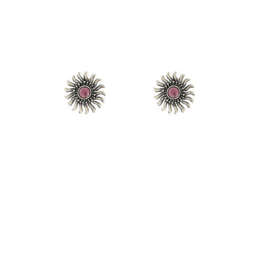 Aretes Flor Sol