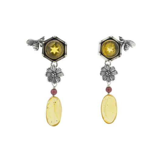 Aretes Abejitas tras la Miel