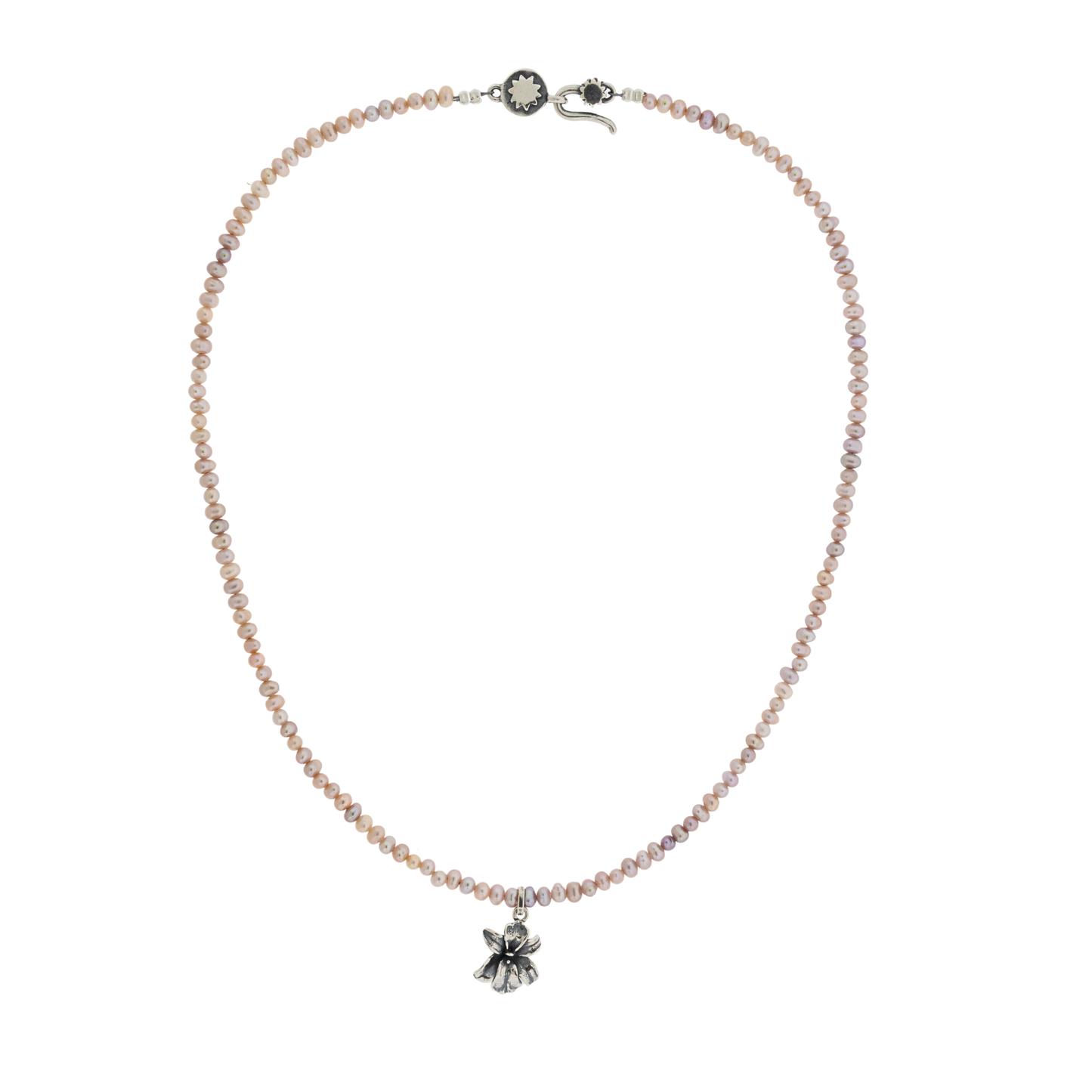 Collar armonía con orquídeas