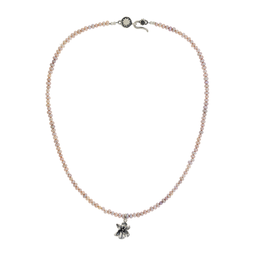 Collar armonía con orquídeas