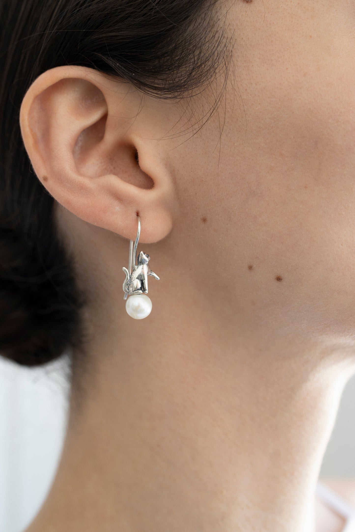 Aretes Gatos juguetones