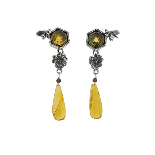 Aretes Abejitas tras la Miel